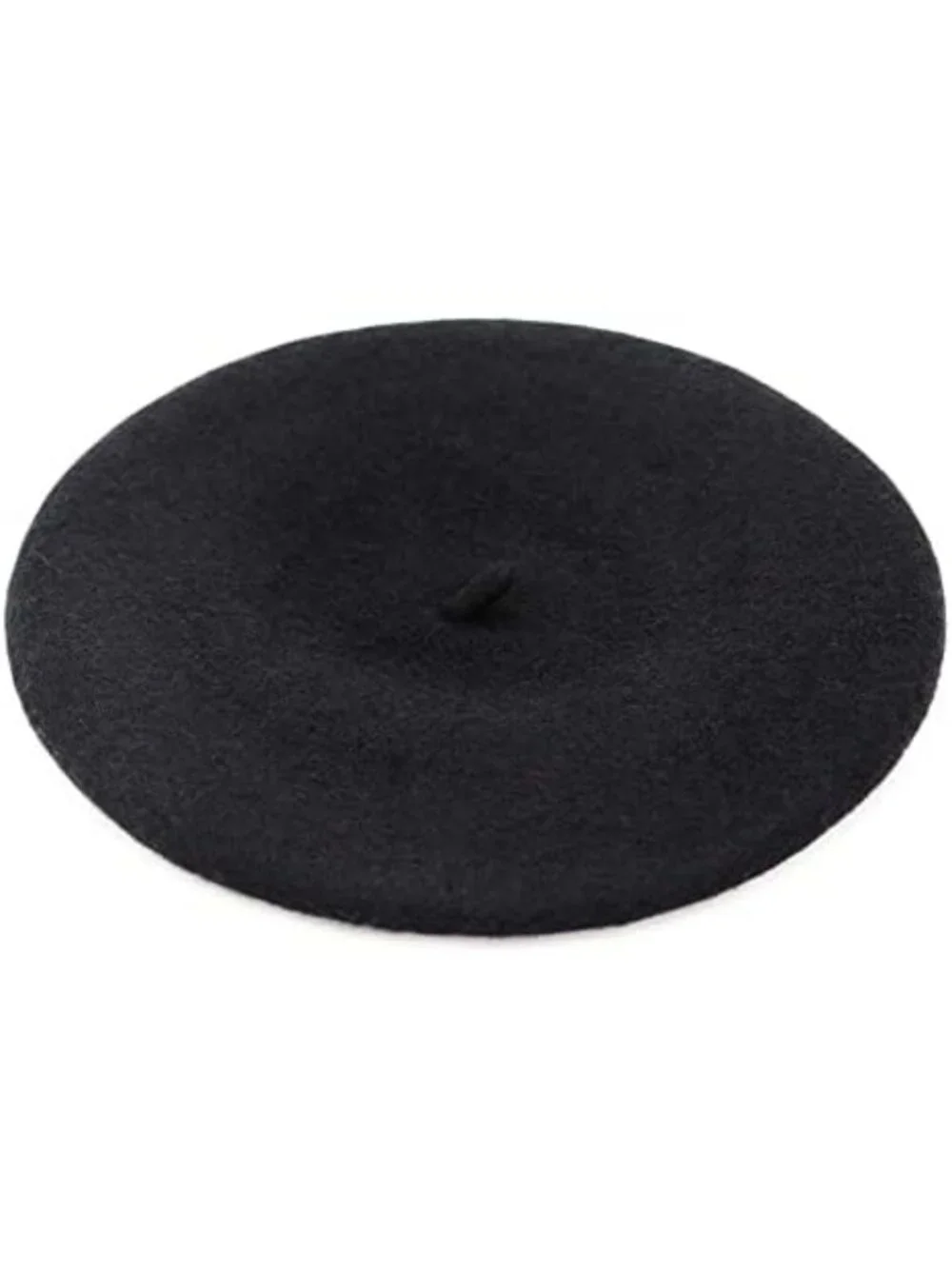 6-Piece Wool Beret Set for Women | French Artist Hats | Solid Color Costumes